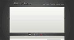 Desktop Screenshot of heinrich-zaun.com